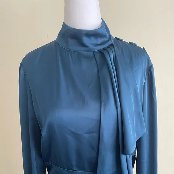 Alexia Admor Blue Midi Dress - Picture 4 of 7